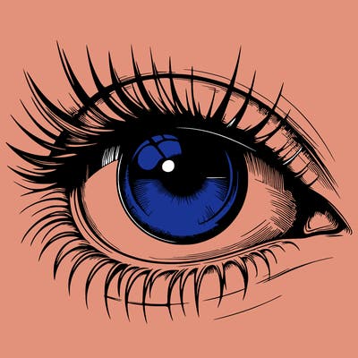 realistic eye