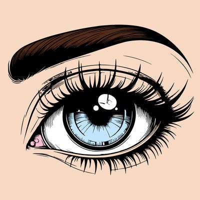 realistic eye