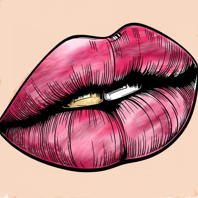 realistic lips