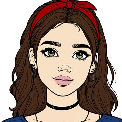 realistic teenage girl