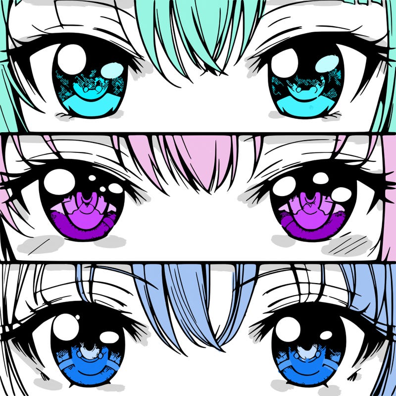 anime eyes
