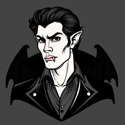 realistic vampire