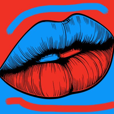 realistic lips