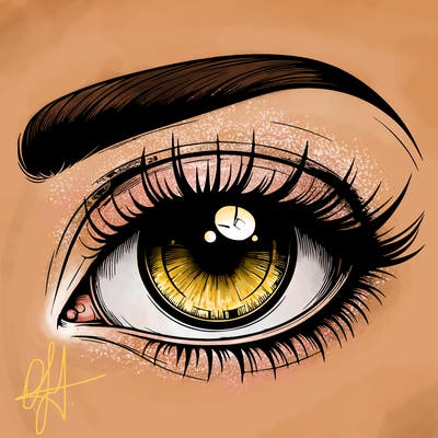 realistic eye