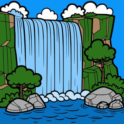 waterfall