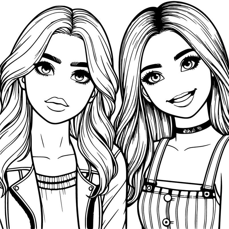 pretty teenage girl friends realistic