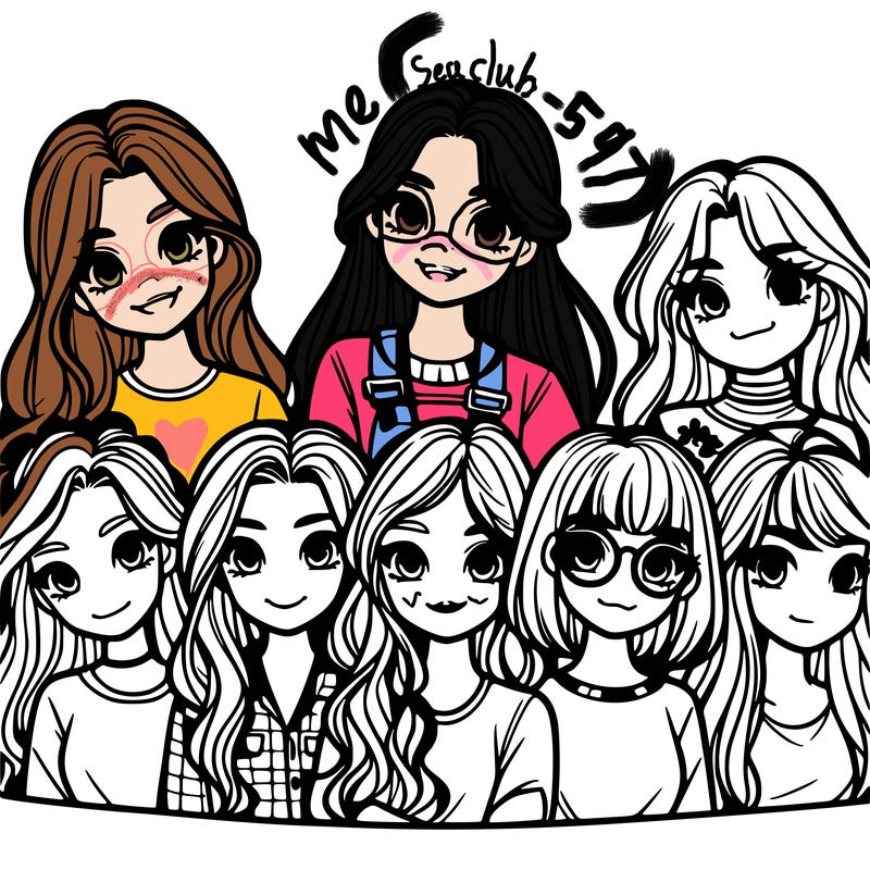 group of girls