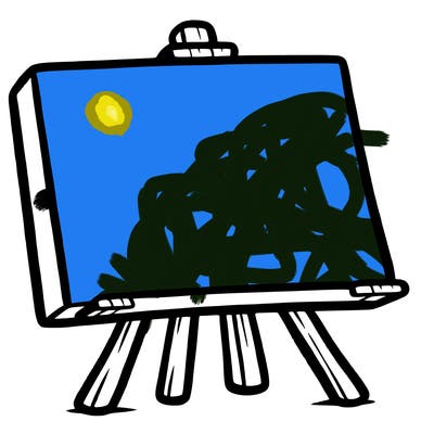 blank canvas