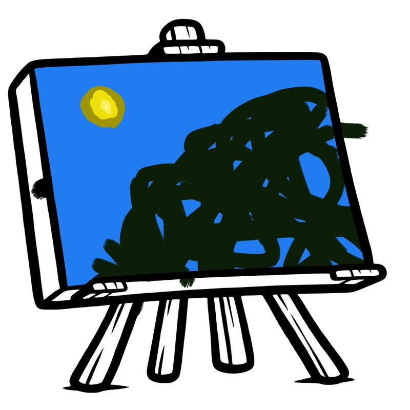 blank canvas