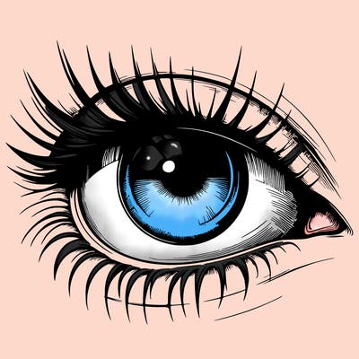 realistic eye