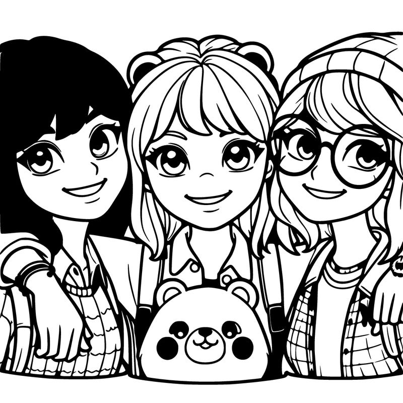 realistic best friends