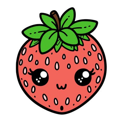 cute strawberry