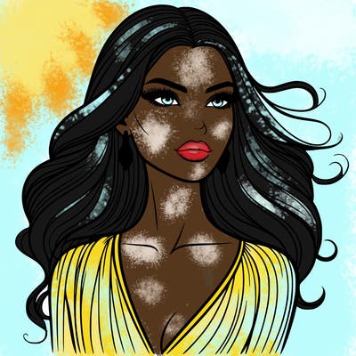 beautiful fashion woman