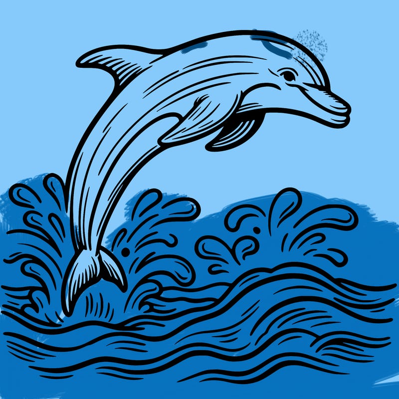 dolphin jumping
