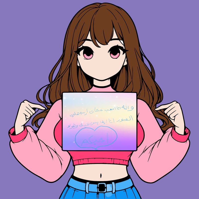 girl holding a blank sign in a long sleeve crop top