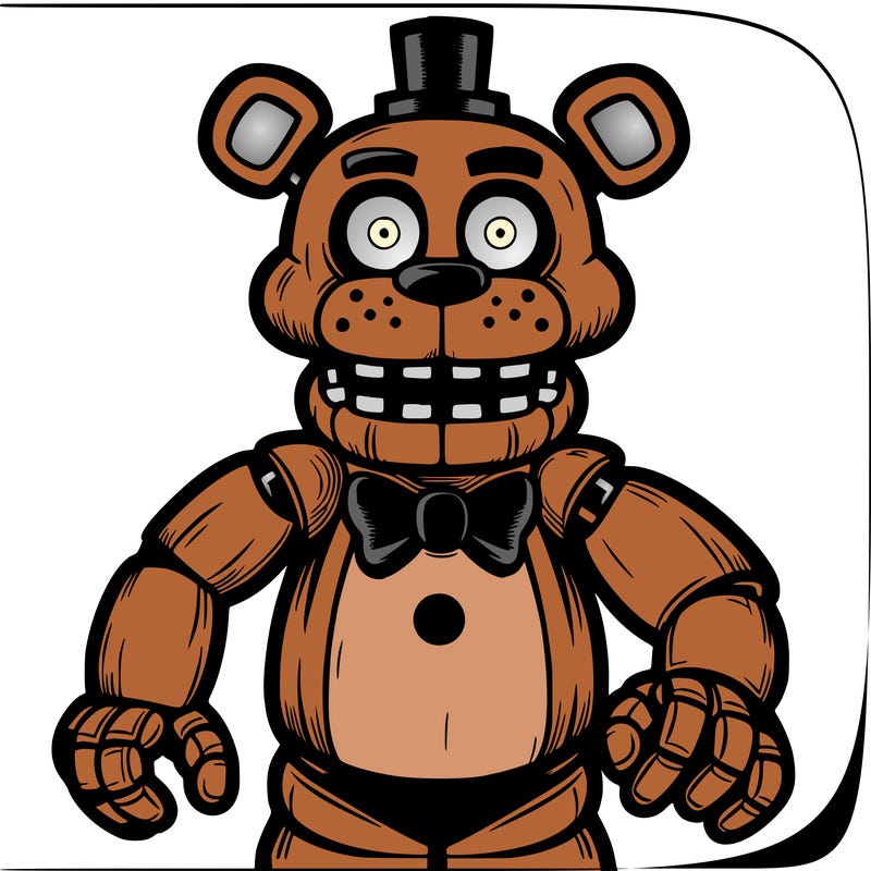 scary freddy fazbear
