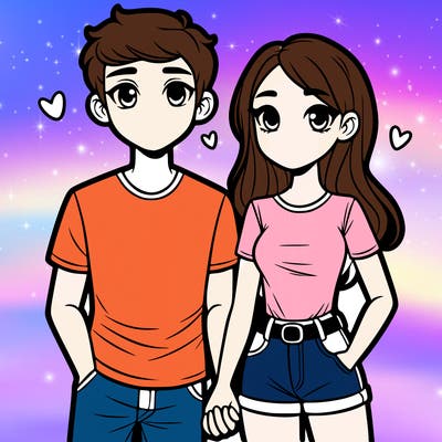 boyfriend and girlfriend