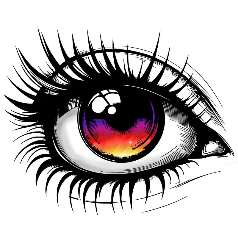 realistic eye