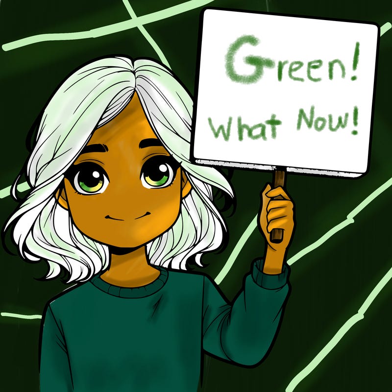 realistic girl holding up a sign