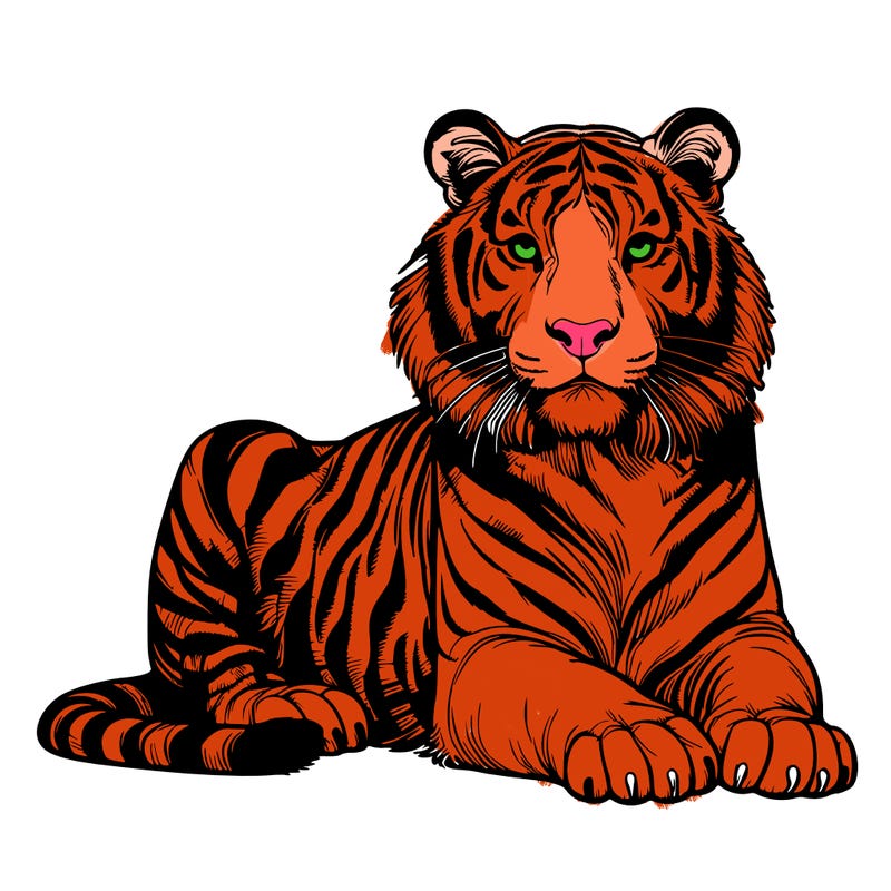 realistic tiger