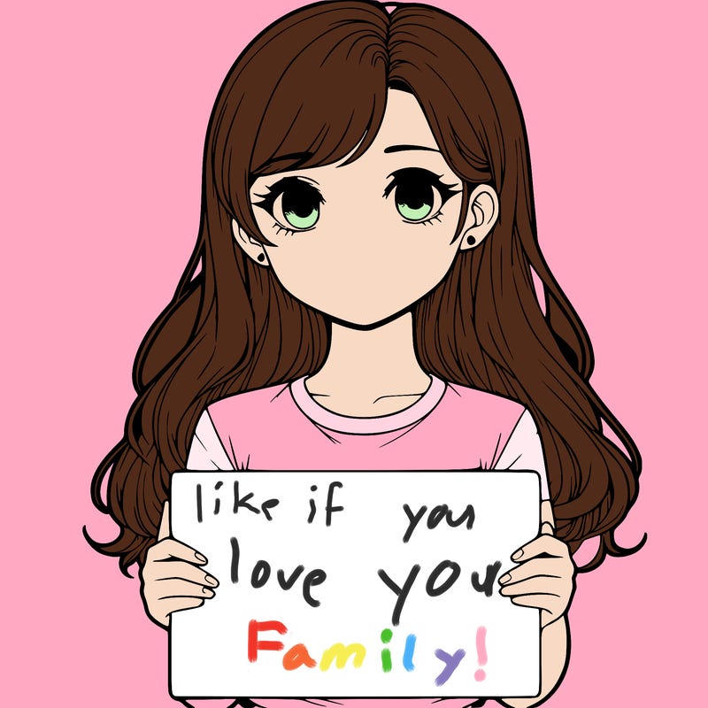 realistic girl holding a sign