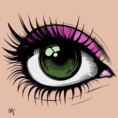 realistic eye