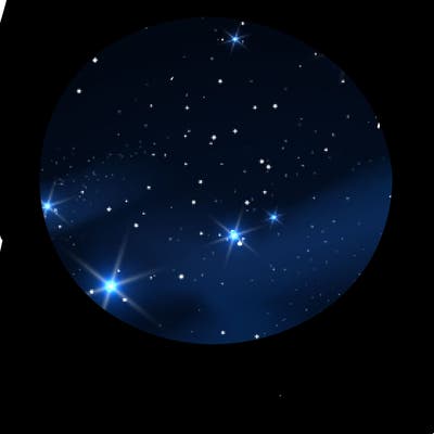 a plain circle with nothing else