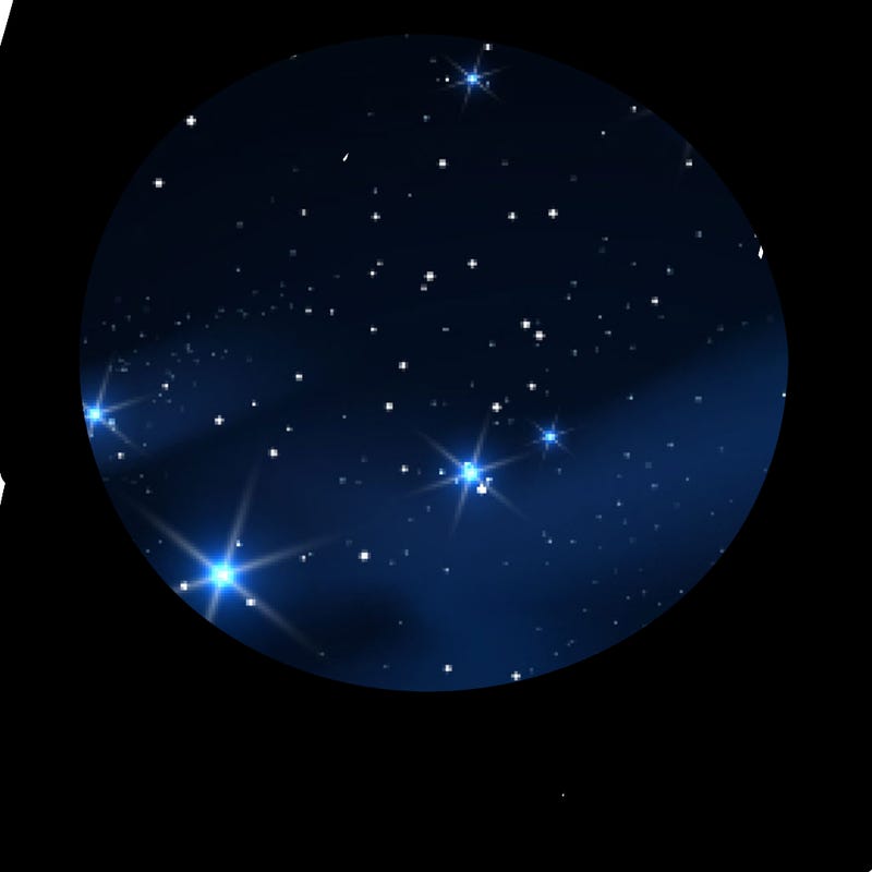 a plain circle with nothing else