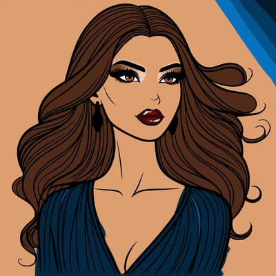 beautiful fashion woman