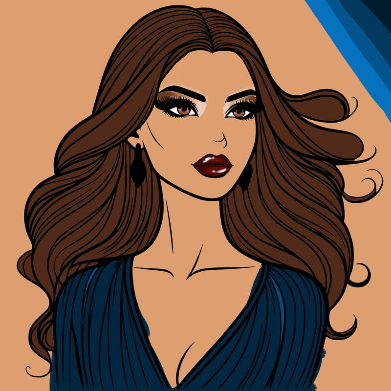 beautiful fashion woman