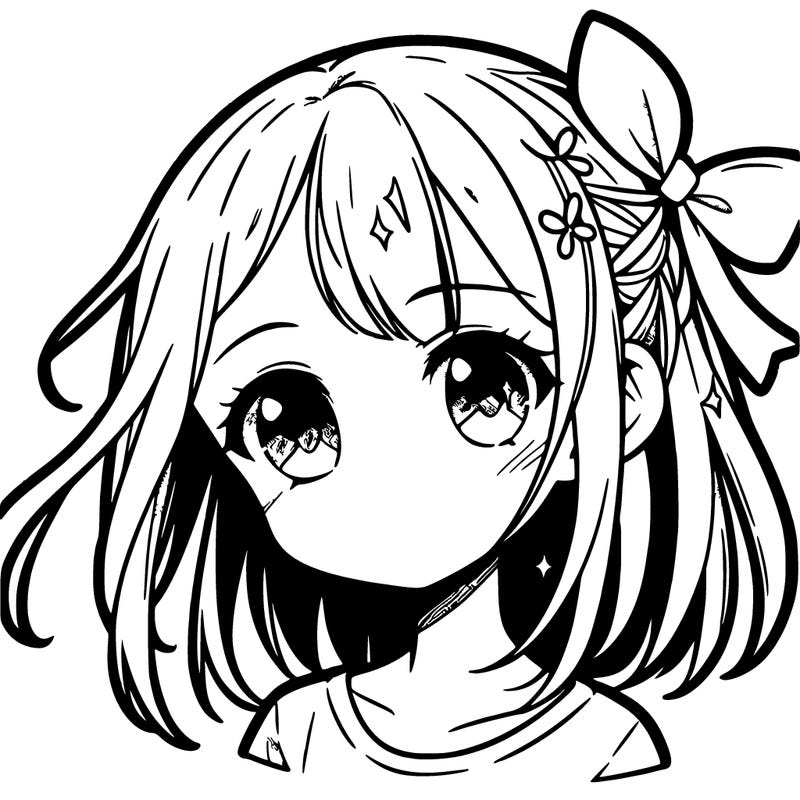 manga character girl