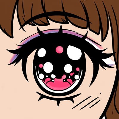 cute anime eye