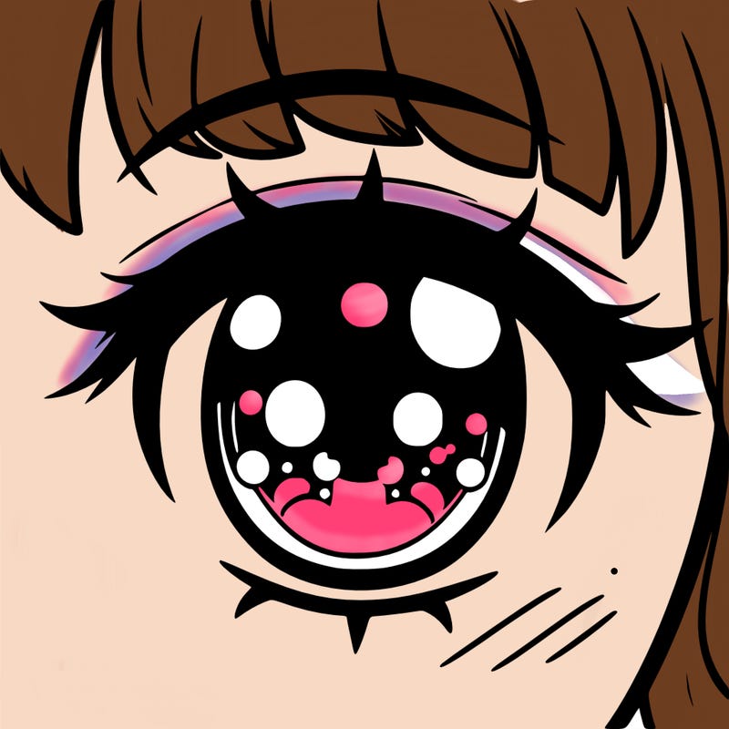cute anime eye