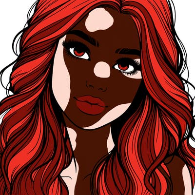 beautiful realistic girl