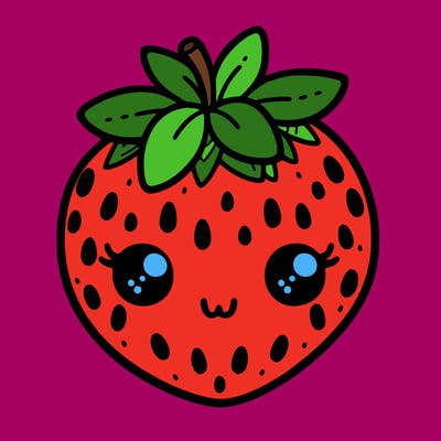 cute strawberry
