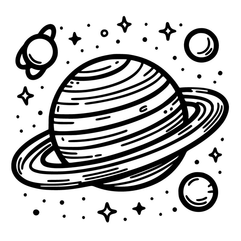 planet with a ring system