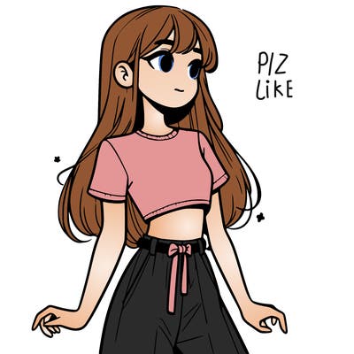 girl in a cute crop top