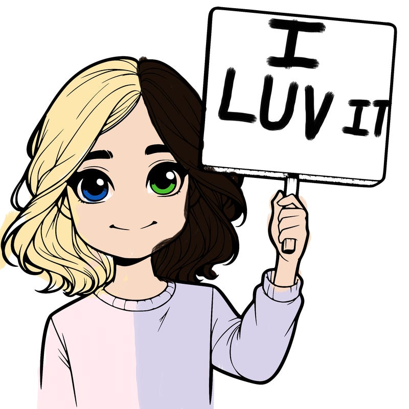 realistic girl holding up a sign