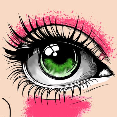 realistic eye
