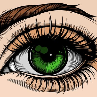 realistic eye