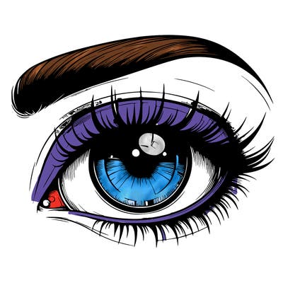realistic eye