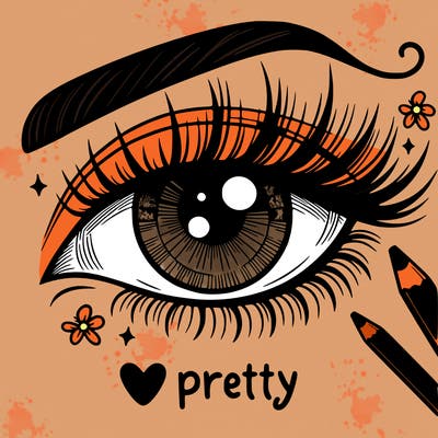 pretty eye