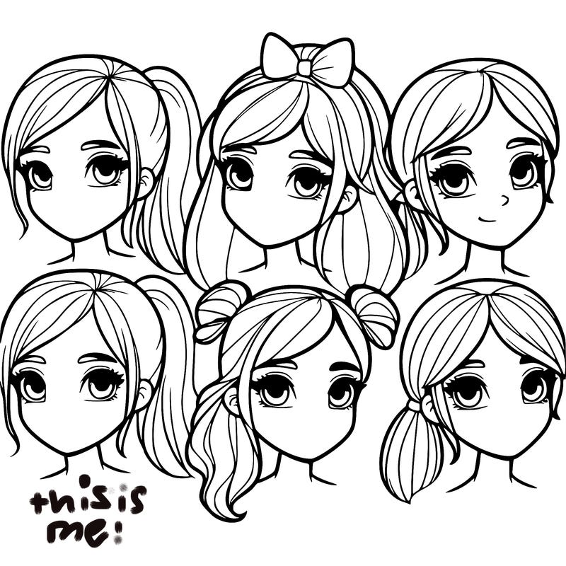 girls face