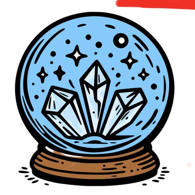 psychic crystal ball
