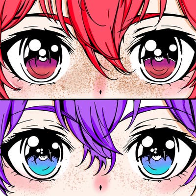anime eyes