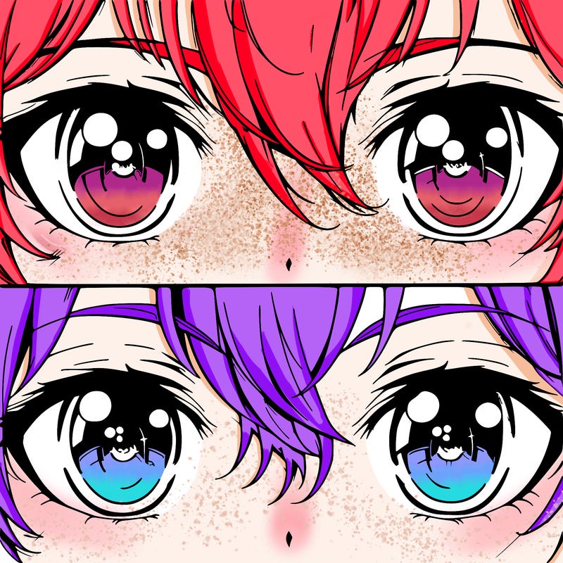 anime eyes