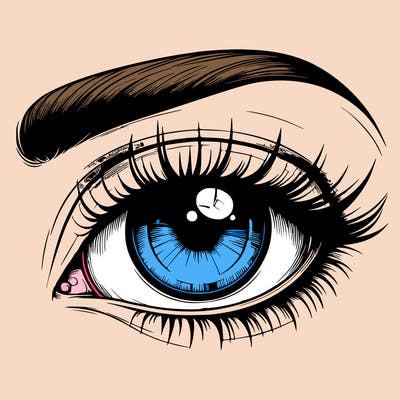 realistic eye