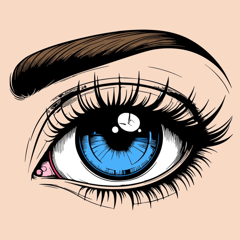 realistic eye