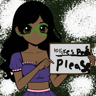 realistic pretty girl holding blank sign