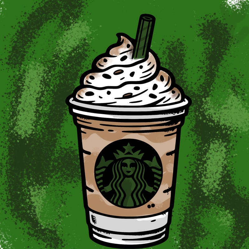 starbucks, frappuccino